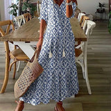LUNA | Robe Midi Boho Chic Sans Effort