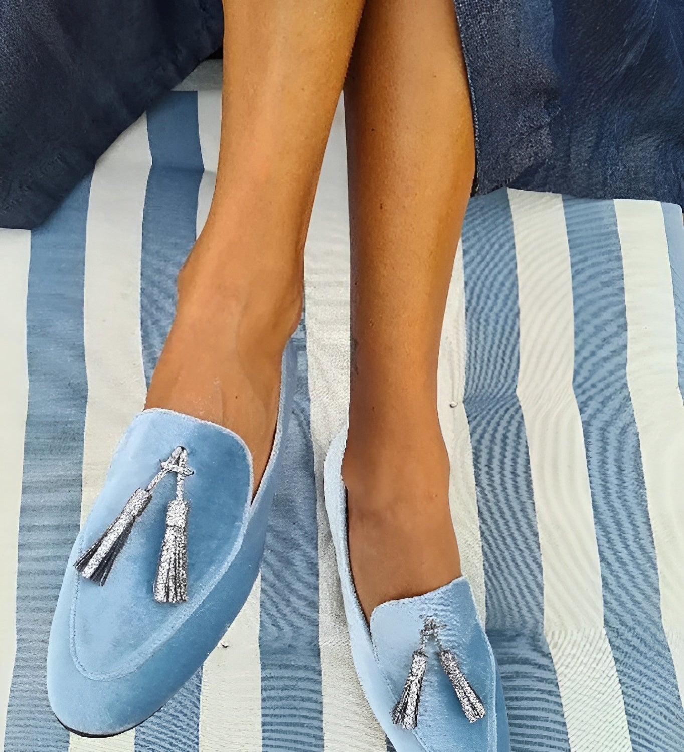 Chloé™ | Élégants Mocassins en Daim