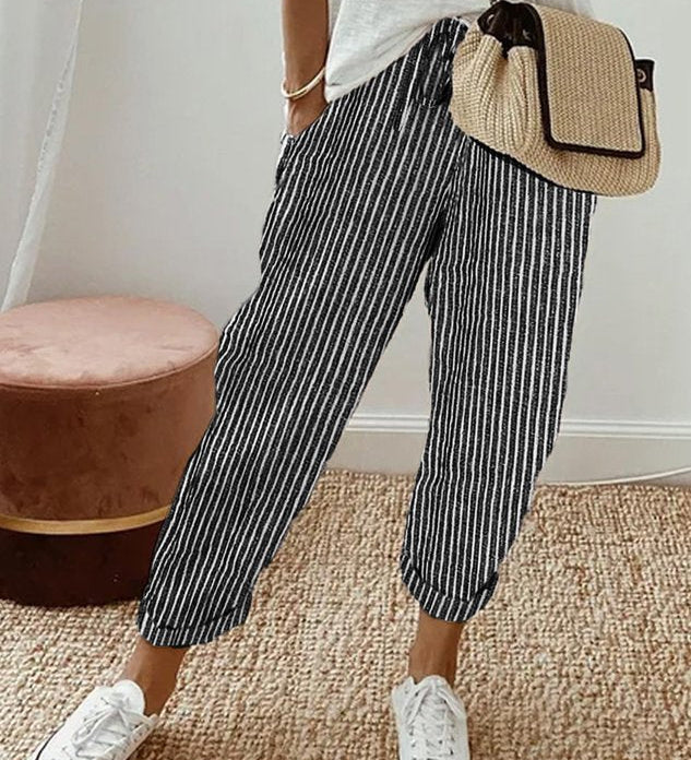 Élégant Pantalon Fluide et Confortable
