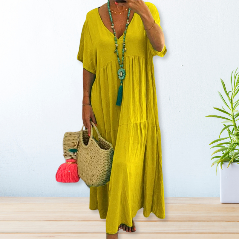 Maelis | Robe en Lin et Coton