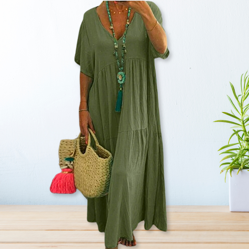 Maelis | Robe en Lin et Coton