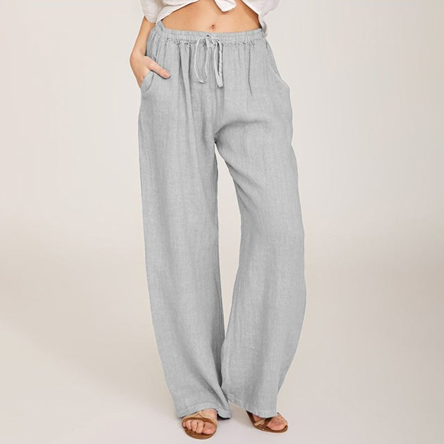 Enara - Pantalons Confortables avec Cordon