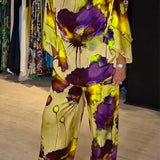 Ensemble Cachemire Imprimé Chic