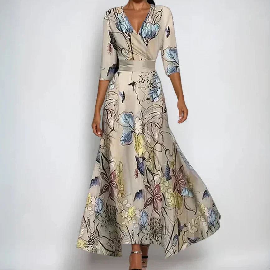 Emily | Élégante Robe à Fleurs