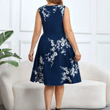 Danica - Robe Florale Enveloppante