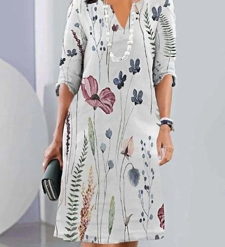 ELEANOR | Robe Florale à Plusieurs Niveaux