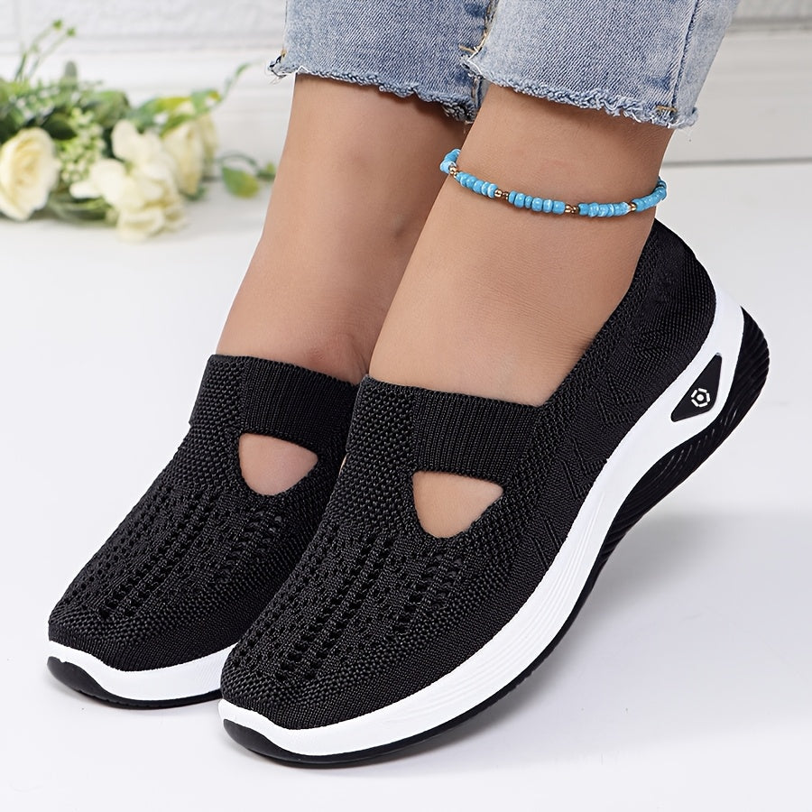 Chaussures faciles à enfiler avec confort et stabilité