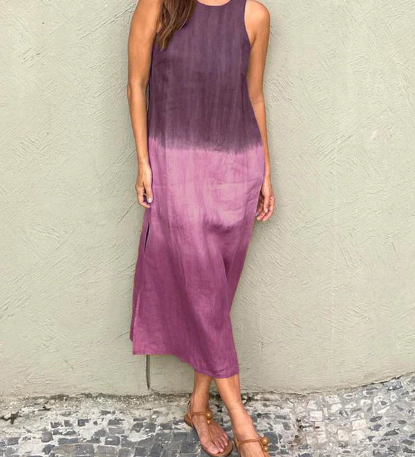 Heather - Décontractée Robe en Dégradé