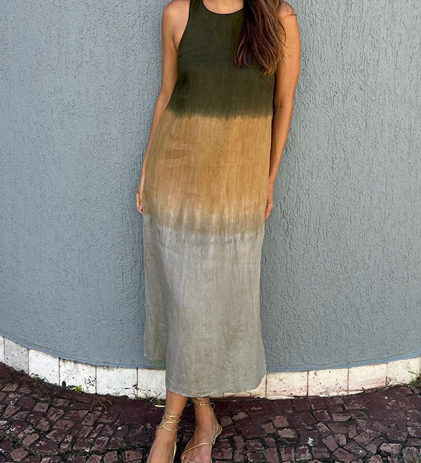 Heather - Décontractée Robe en Dégradé