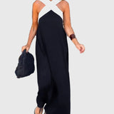 Elena | Robe Maxi Élégante et Fluide