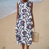 Robe d'Été Sans Manches Ultra Confortable