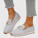 SUSIE | Mocassins Orthopédiques au Tissage Tressé
