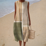Robe d'Été Sans Manches Ultra Confortable