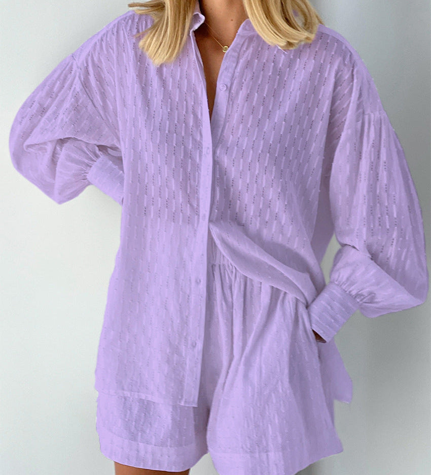 Elizabeth - Ensemble Léger Chemise et Short