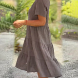 Bexley - Robe d'été décontractée avec col en V