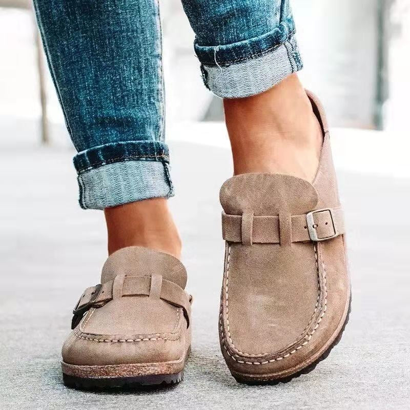 Lyra - Mocassins Orthopédiques en Cuir Suédois