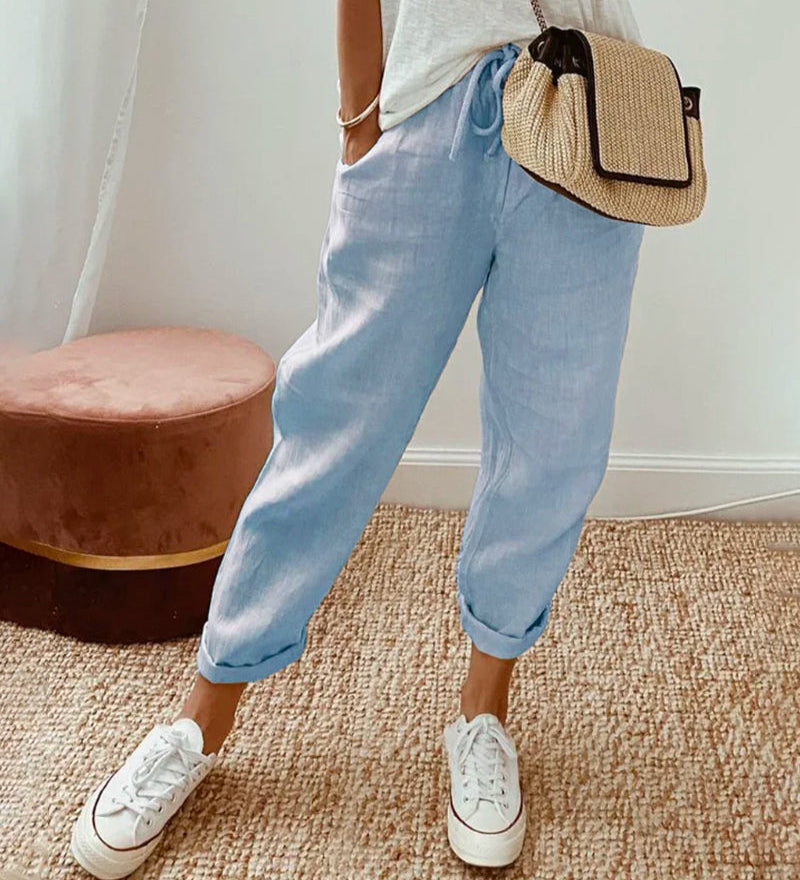 Élégant Pantalon Fluide et Confortable