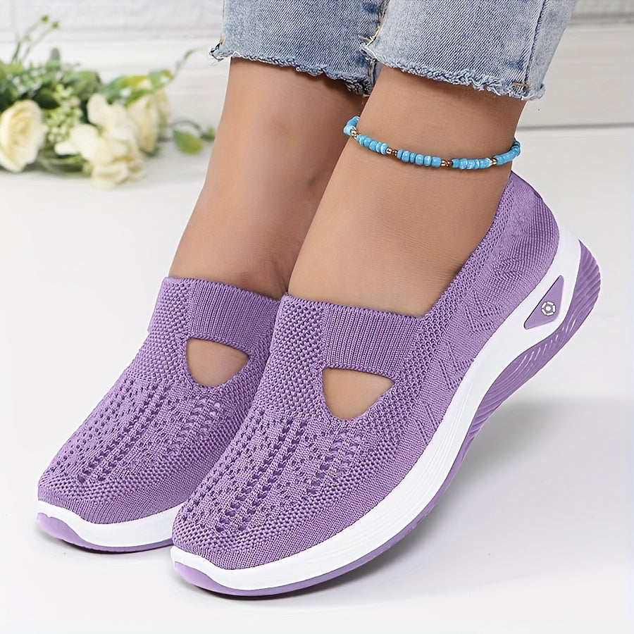 Chaussures faciles à enfiler avec confort et stabilité