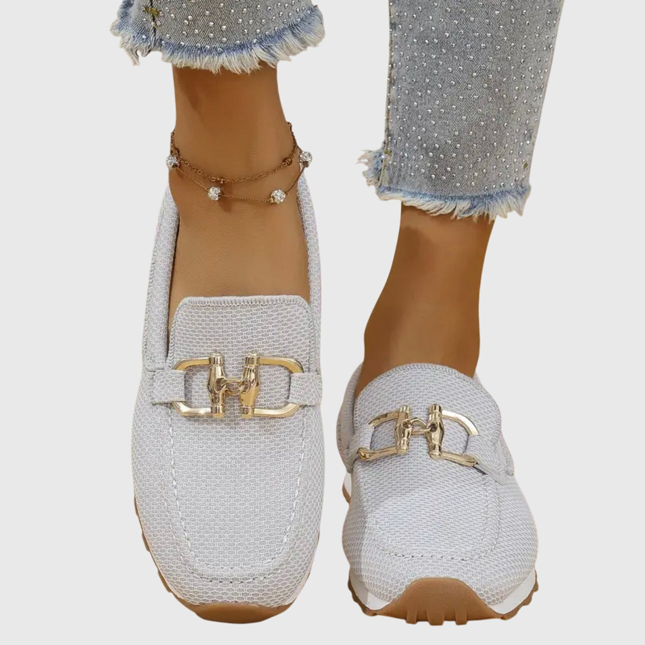 SUSIE | Mocassins Orthopédiques au Tissage Tressé