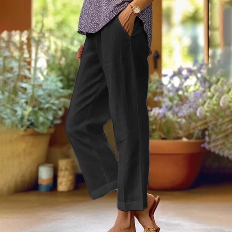 Vayla - Pantalon Classique Coupe Décontractée