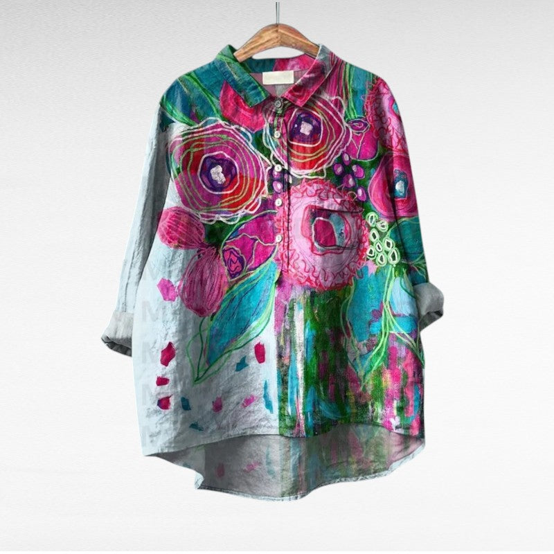 Thérèse | Élégante blouse d'été