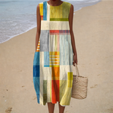 Robe d'Été Sans Manches Ultra Confortable