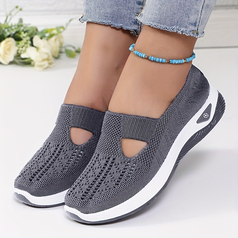 Chaussures faciles à enfiler avec confort et stabilité