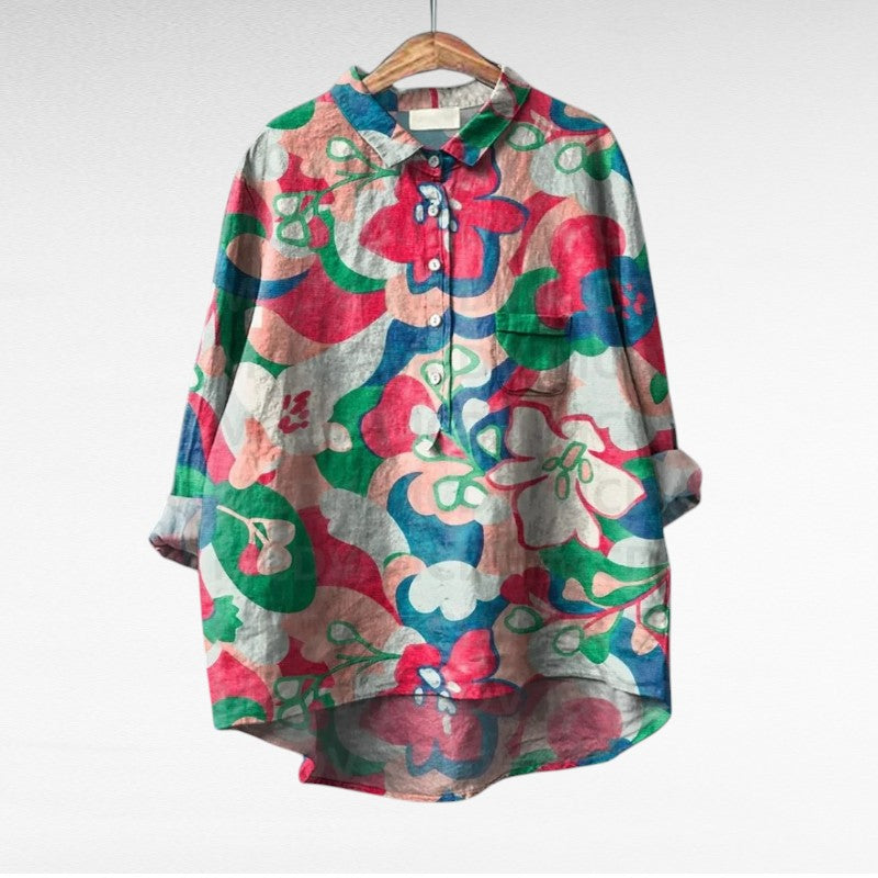 Thérèse | Élégante blouse d'été