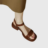 Kaia - Sandales Orthopédiques en Cuir
