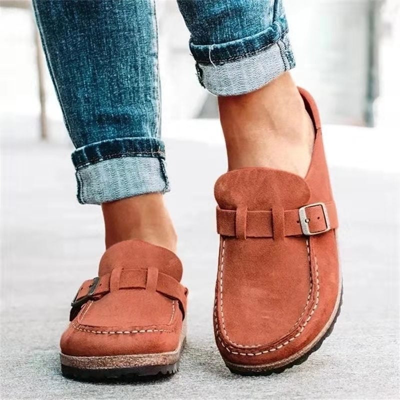 Lyra - Mocassins Orthopédiques en Cuir Suédois