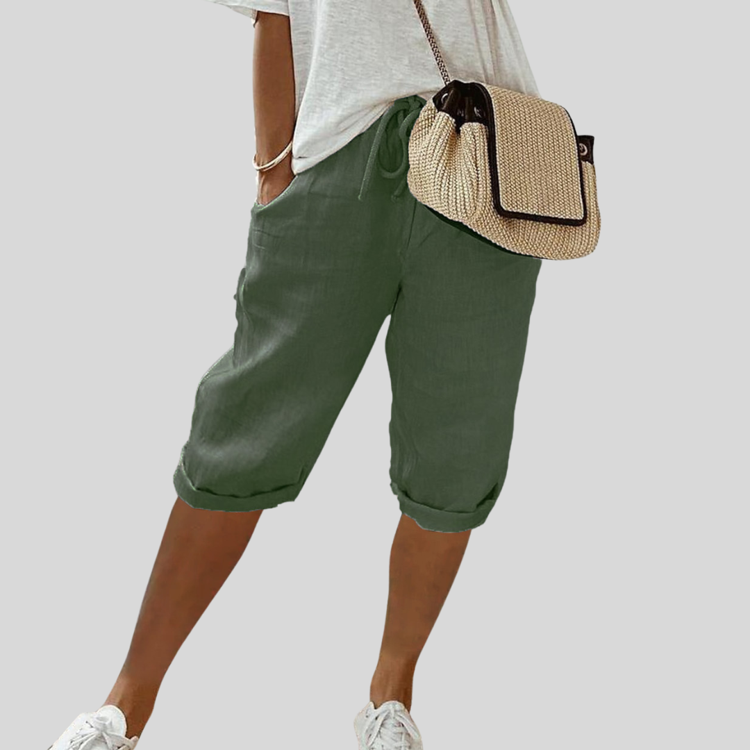 Élégant Short Fluide Confort