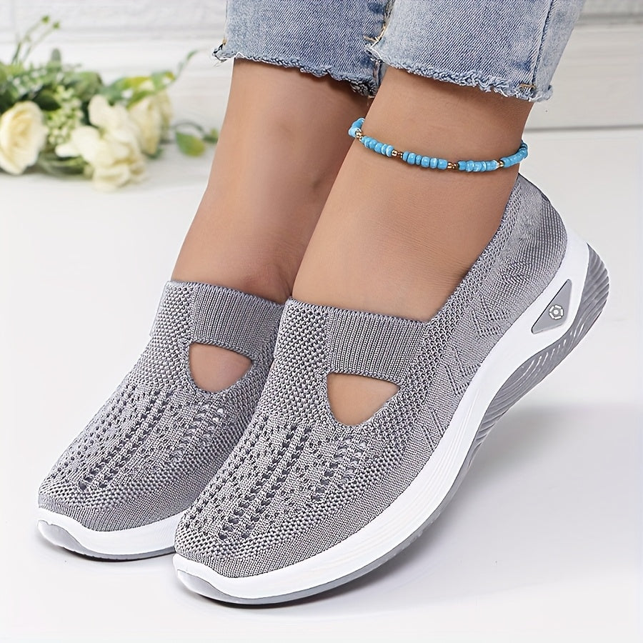 Chaussures faciles à enfiler avec confort et stabilité