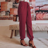 Kaeli – Pantalons Chic avec Cordon