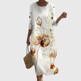 Hayley™ | Élégante Robe Maxi à Fleurs