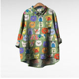 Amélie | Élégante blouse estivale