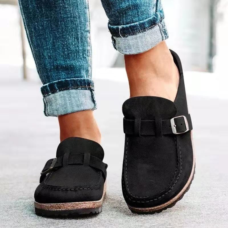 Lyra - Mocassins Orthopédiques en Cuir Suédois
