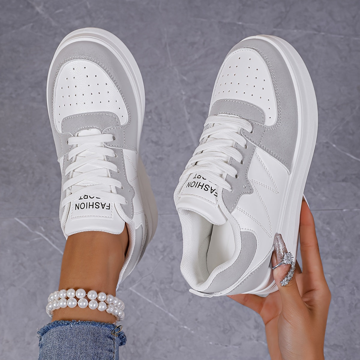 Chloé | Élégantes Baskets à Plateforme