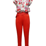 Florabel - Ensemble Chic avec Manches Volantes