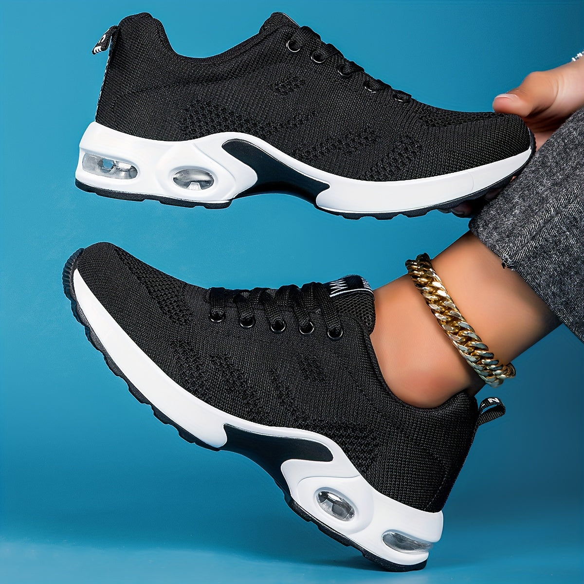 Chaussures de sport respirantes avec amorti et semelles antidérapantes