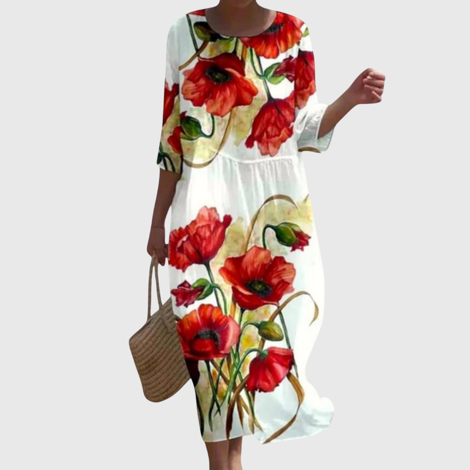 Hayley™ | Élégante Robe Maxi à Fleurs