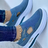 Chaussures à enfiler respirantes avec confort stable