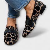Léonie™ | Mocassins Imprimé Léopard