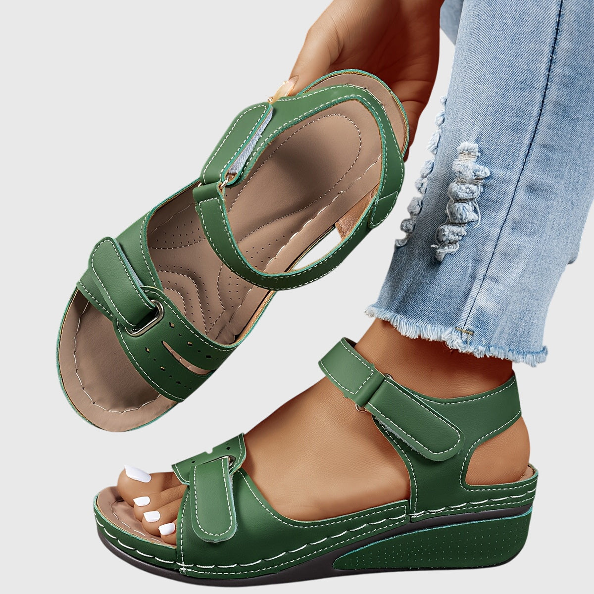 Hana - Sandales Orthopédiques Confort et Soutien