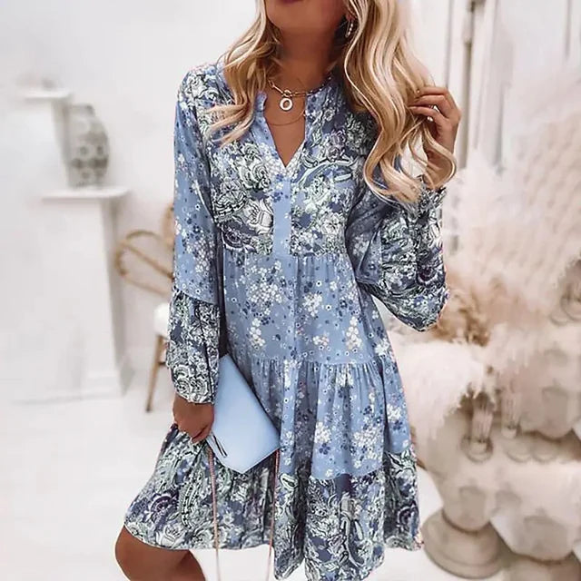 Eira - Imprimé Boho Robe