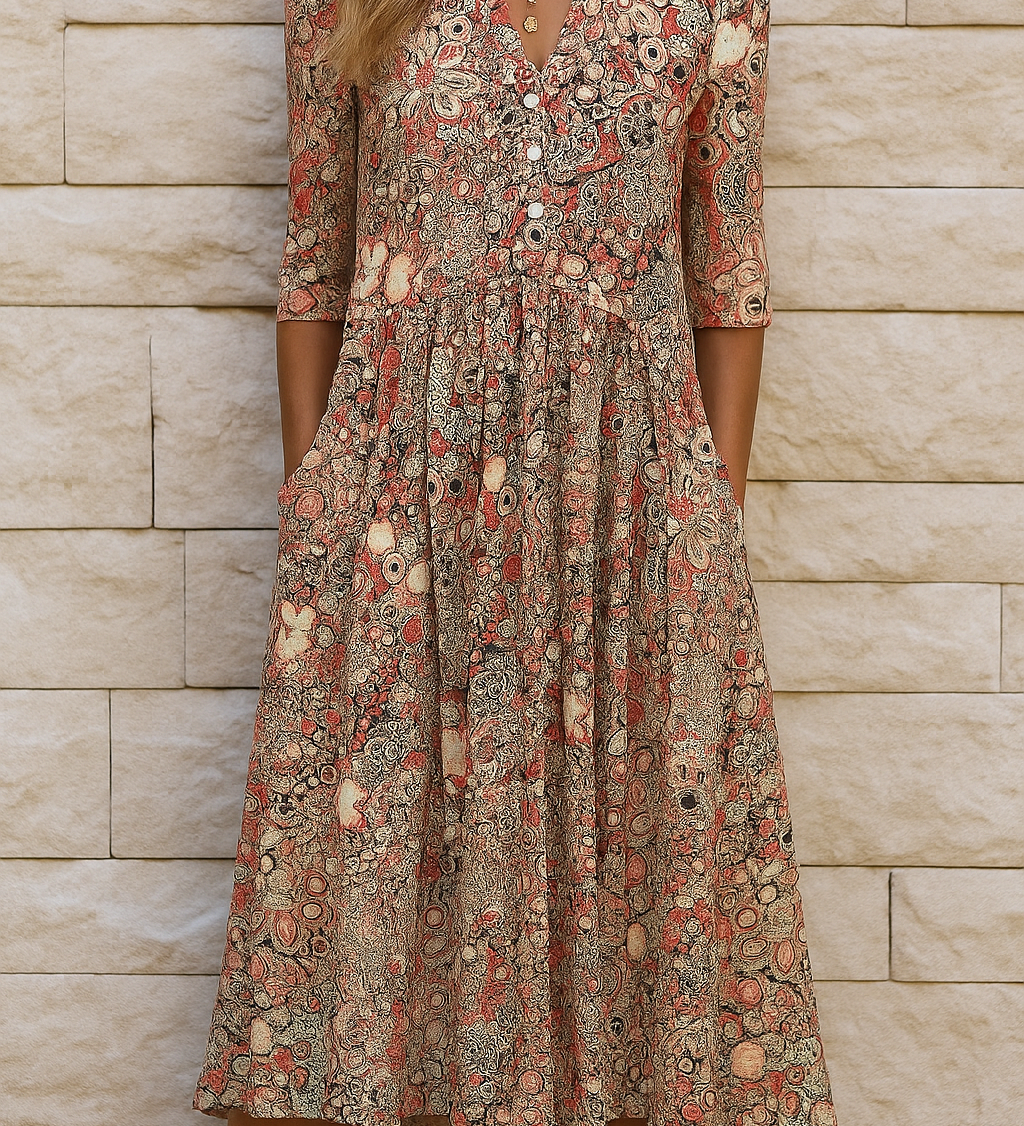 Harlow | Élégante Robe à Décolleté en V