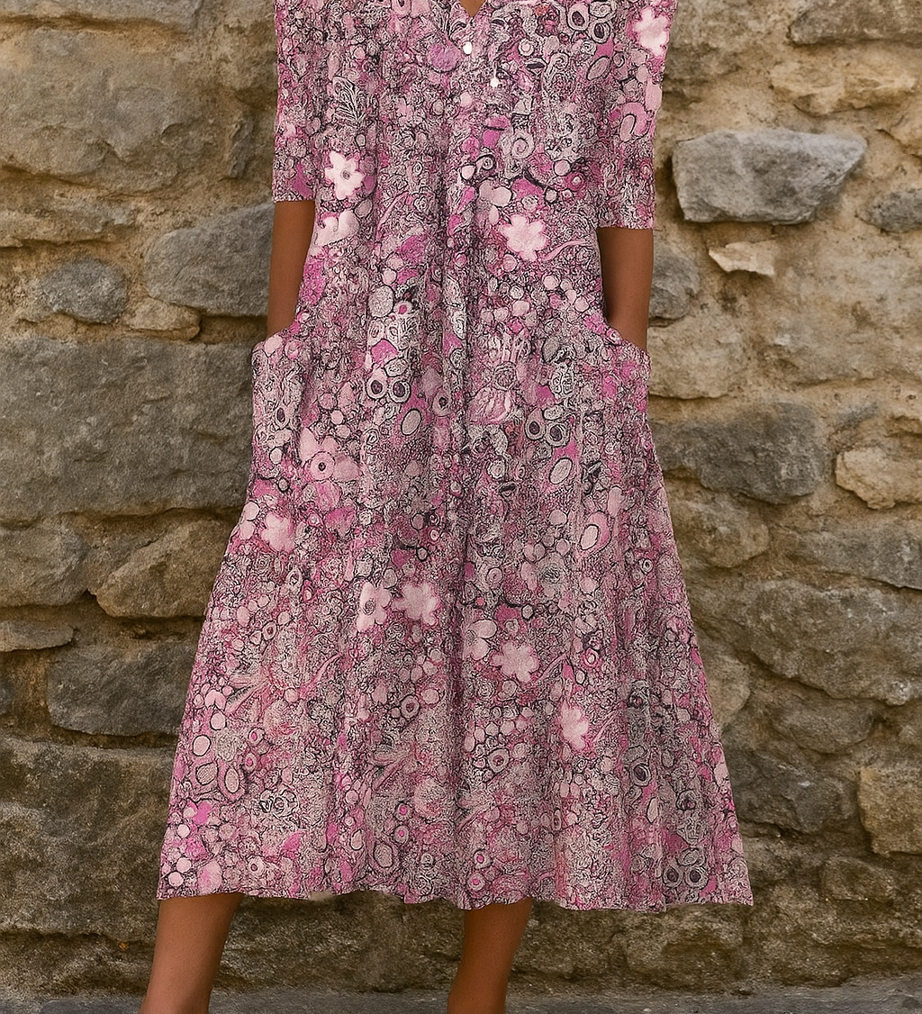 Harlow | Élégante Robe à Décolleté en V