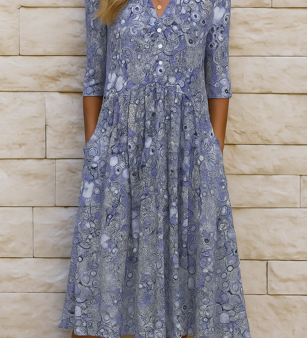 Harlow | Élégante Robe à Décolleté en V
