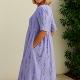 Luna Robe Midi Décontractée