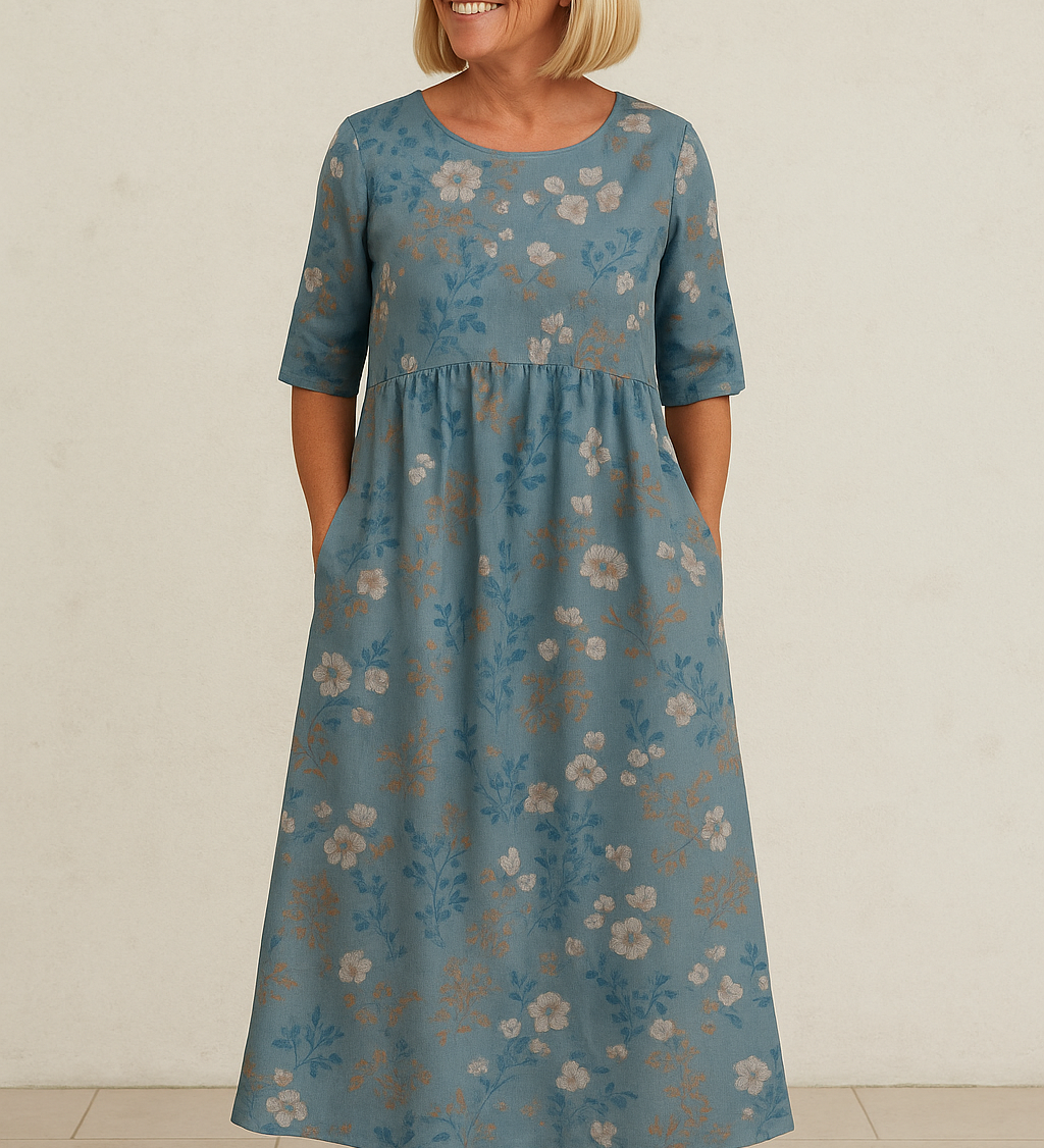 Luna Robe Midi Décontractée