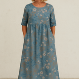 Luna Robe Midi Décontractée